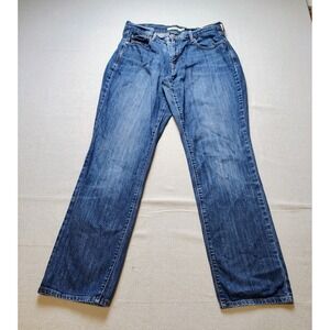 Levis 505 Straight Leg Jeans Womens 6M Medium Wash Denim 15505-0111 W28 L32 21